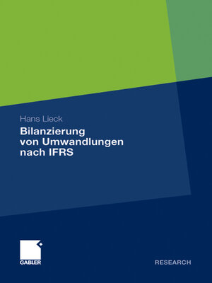 cover image of Bilanzierung von Umwandlungen nach IFRS